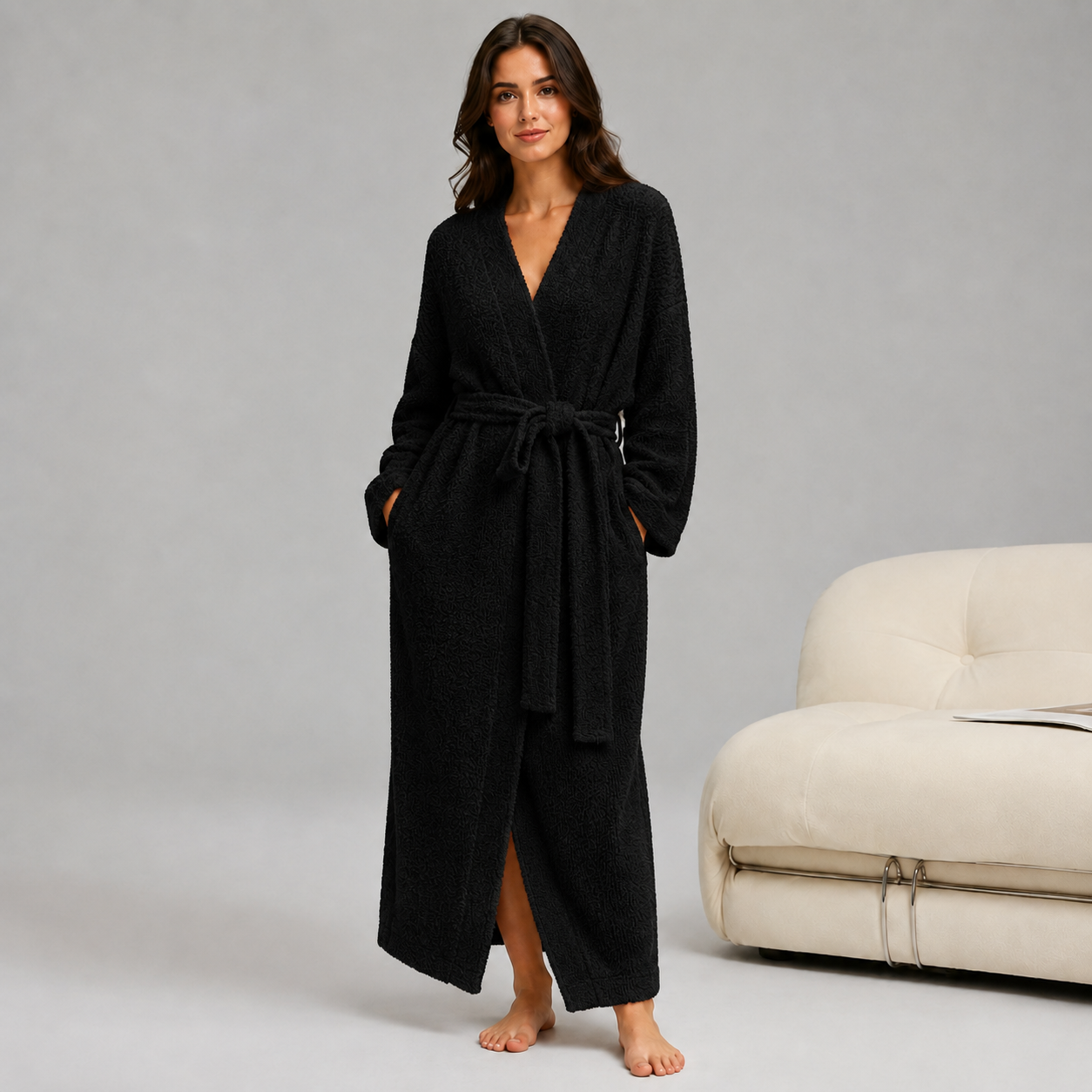 Haven™ Double-Sided Fleece Robe