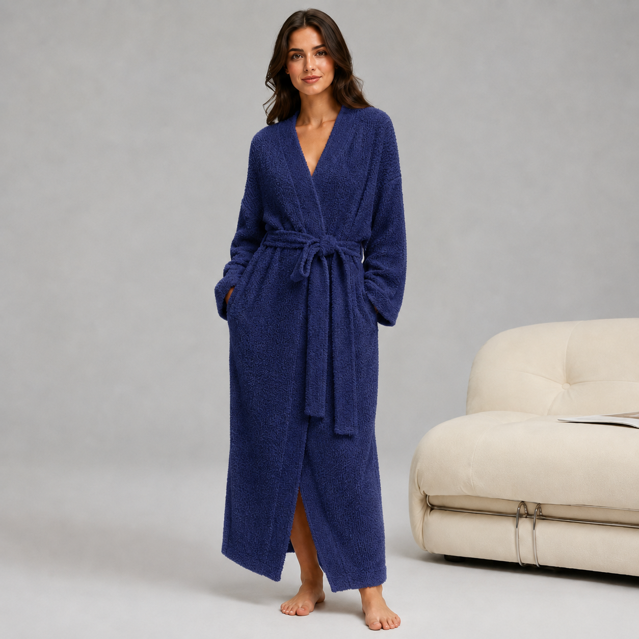 Haven™ Double-Sided Fleece Robe