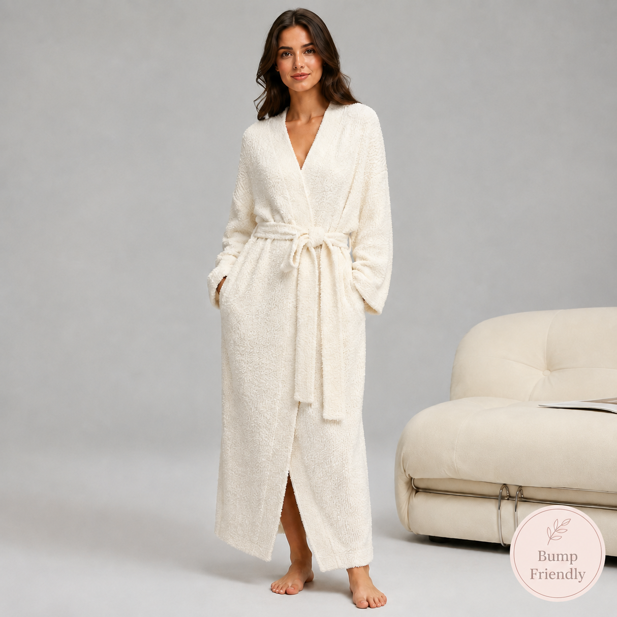 Haven™ Double-Sided Fleece Robe